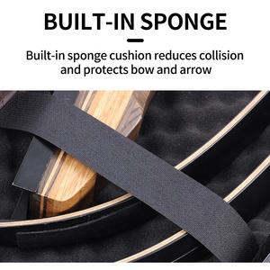Takedown recurve <span class=keywords><strong>Bow</strong></span> trường hợp túi ABS cứng ngoài trời chụp săn bắn thể thao cung và mũi tên xách tay bắn cung không thấm nước hộp lưu trữ - Product Image 3