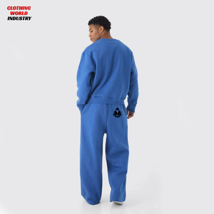 Pantalones Deportivos de Nuevo Estilo, Transpirables, de Poliéster/Algodón, Tejido de Punto Medio, Lavado Ácido, Uniformes Esenciales, Casuales, Elásticos, para Hombre - Product Image 6