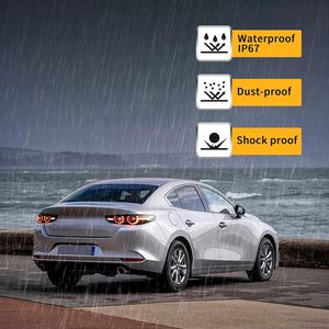 Feux arrière LED VLAND 35W 12V pour Axela <span class=keywords><strong>3</strong></span> <span class=keywords><strong>MAZDA</strong></span> 2019-2021 berline (ne convient pas aux modèles TCR) Animation dynamique séquentielle - Product Image 6