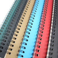 Direkt vertrieb Benutzer definiertes Logo Square Umwelt freundliches Tagebuch Journal Plastic Coil Notebook