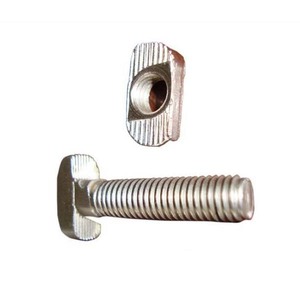 Customized Hammer <strong>Bolt</strong> 304 316 Stainless Steel M6 M8 M10 <strong>T</strong> Head <strong>Bolt</strong> Parallelogram <strong>T</strong> Shaped <strong>Bolts</strong> Supplier - Product Image 1