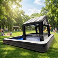 Bar flottant gonflable commercial extérieur personnalisé Funcity, grande capacité, étanche, en promotion