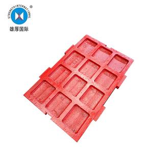 Placa de mandíbula robusta ZGMn13/18/22 para trituradora de mandíbula <span class=keywords><strong>Shan</strong></span> <span class=keywords><strong>Bao</strong></span> Producto fundido resistente al desgaste de larga duración - Product Image 6