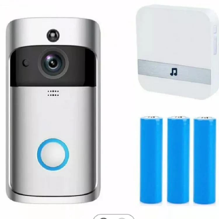 Timbre de puerta inteligente con Wifi para el hogar, videoportero inalámbrico M3SE con cámara, V5, nueva versión