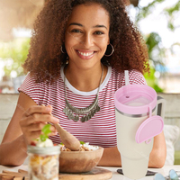 Label privé bacs de stockage de congélateur de crème glacée maison imperméables multicolores avec couvercle pour bouteille de tasse