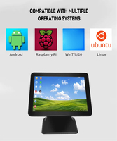 Terminal Punto de Venta con Pantalla Táctil de 15.6 Pulgadas, Sistema Android, Monitor para Cajero, Accesorios, Software Gratuito