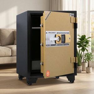 Coffre-fort MONEY MNS-76E avec déverrouillage par empreinte digitale et mot de passe, moderne, luxueux, antirouille, étanche, écologique - Product Image 4