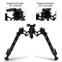 Trépied de tir sportif extérieur personnalisé V9-02, télescopique, avec support universel 20 mm pour extérieur