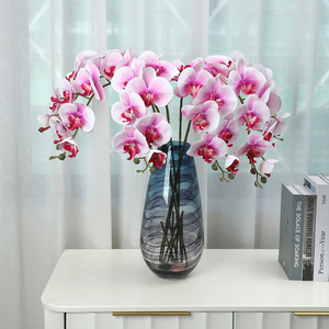 9 Cabezas de Flores de Phalaenopsis Impresas en 3D, Simulación de Flores para Decoración del Hogar, Sala de Estar, Boda, Flor Artificial, Planta al por Mayor - Product Image 3