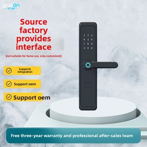 Serrure intelligente à empreinte digitale GD-8000M pour dortoirs, accès multi-méthodes via réseau NB-IoT/LoRa/Wi-Fi pour personnel - Product Image 2