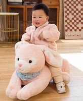 Jouets animaux en peluche lapins mignons vélos de marche pour enfants vélos à bascule comme cadeaux pour les enfants