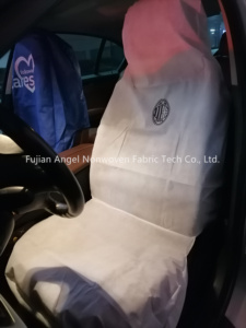 Housse de siège de voiture <span class=keywords><strong>jetable</strong></span>, non tissée, protection de siège auto, <span class=keywords><strong>imperméable</strong></span>, anti-poussière, universelle pour véhicule - Product Image 4