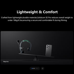 Hollyland solidcom SE Pro 9S Hệ thống intercom HDTV Full-duplex 1300ft <span class=keywords><strong>DECT</strong></span> Tai nghe 9 người LED Đèn nền tiếng ồn hủy bỏ - Product Image 2