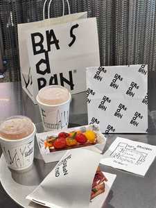 Tazze da caffè personalizzabili a doppia parete carta artigianale biodegradabile per caffetterie e stampa Logo di punti Brunch inclusa - Product Image 6