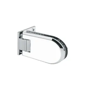 Phòng tắm kính tắm bao vây phần cứng A050 bevel 90 độ L hình dạng tường để Glass Shower pivot bản lề