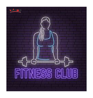 Winbo Dropshipping Enseigne Lumineuse LED Néon Personnalisée avec Logo, Sans MOQ, pour Fitness et Gym