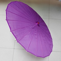 Parasol en soie moderne professionnel fait à la main, élégant, vintage, classique, droit, décoration de plafond, décoration de mariage, 82 cm