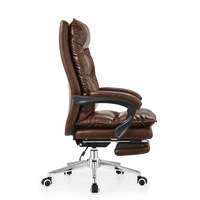 Fauteuil de Direction en Cuir PU Personnalisable pour PDG et Cadres, Chaise de Bureau Pivotante et Ensemble Bureau – Canton Fair 2025