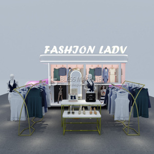 Nuovo Arrivo 2025 Outlet di Fabbrica Vendita Calda Camion Mobile per <span class=keywords><strong>Abbigliamento</strong></span> Femminile Rimorchio Carrello - Product Image 3