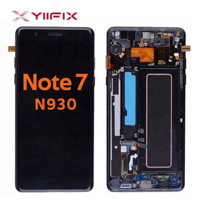 High Quality LCD Digitizer Assembly for for Note 7 (N930F)-1 Year Warranty Tested 100% Working