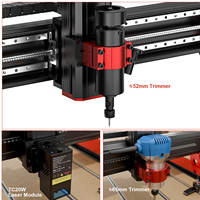 Mini Router CNC Láser TTc6050, Fresadora de 4 Ejes para Madera, Metal, Acrílico y MDF, en Venta en Kenia