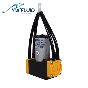YWfluid OEM 12V/24V Micro pompe à vide à membrane <span class=keywords><strong>10</strong></span> <span class=keywords><strong>L</strong></span>/min débit max 15 PSI pour le contrôle de la température usinage traitement des eaux usées - Product Image 2