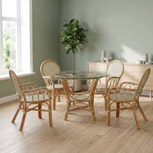 Albany <b>Bistro</b> <b>Dining</b> <b>Set</b> Elegant and Functional <b>Dining</b> <b>Set</b> for Modern <b>Dining</b> Spaces From Indonesian - Product Image 3