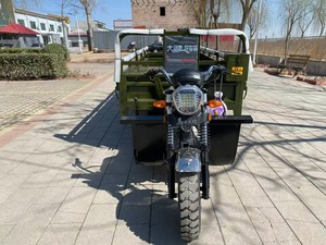 Triciclo Motorizado de Carga de 350cc con Enfriamiento por Agua y Volquete Hidráulico, Motocicleta de Tres Ruedas de Servicio Pesado para Minería y Agricultura - Product Image 3