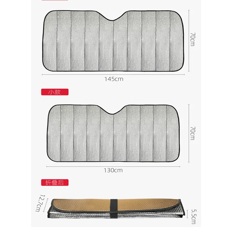 Opvouwbaar Voorruit Zonnescherm Voor Auto Zonnescherm Shield Window Cover Voertuig Cool Autoruit Schaduw