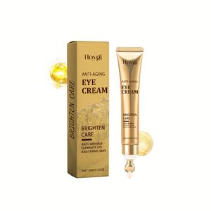 Crème pour les yeux élastique, hydratante, adoucissante, liftante pour la peau autour des yeux, essence de soin des yeux à masser, crème pour les yeux - Product Image 1
