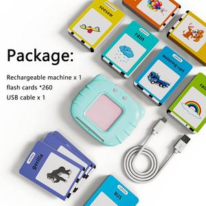 ของเล่นเพื่อการเรียนรู้เสียงพร้อมดนตรี224<span class=keywords><strong>คำ</strong></span>สายตาแฟลชการ์ดของเล่นโรงเรียนอนุบาลสำหรับการเรียนรู้ของเด็ก - Product Image 5