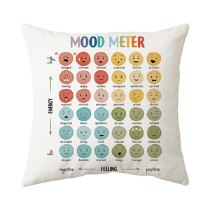 Fodere per cuscini con stampa lettere arcobaleno, morbide fodere in peluche per decorazioni divano casa, regalo transfrontaliero <span class=keywords><strong>Temu</strong></span> - Product Image 5