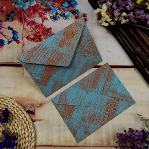 Enveloppes en papier texturé vintage de qualité supérieure, personnalisées pour les invitations, les cartes de vœux, les lettres personnelles, vente en gros <span class=keywords><strong>d</strong></span>'usine - Product Image 3