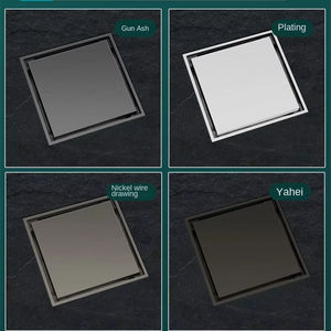 Desagü<span class=keywords><strong>e</strong></span> de Piso para Baño de 15 cm, Cuerpo Principal de Latón, Diseño Elegante Invisible, Antiinsectos y Desodorizante, para Uso en la Cocina - Product Image 5