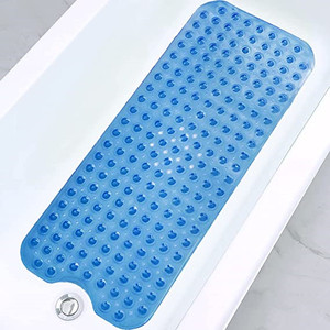 Bathtub and Shower <b>Mats</b> Bath Shower Non Slip Bathtub <b>Mat</b> Bath Tub <b>Mat</b> With Suction Cups Drain Holes for Bathroom - Product Image 2