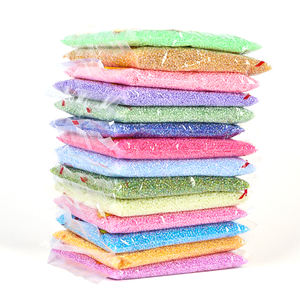 Venta Directa de Fábrica de Cuentas de Cristal de Semilla de Buena Calidad 2mm 3mm 4mm, Rocallas Redondas/Canutillos/Corte Doble, Mini Cuentas para Fabricación de Joyería - Product Image 6