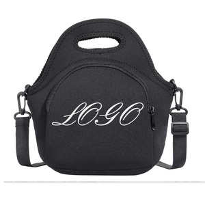 Sac à déjeuner personnalisable en sublimation pour l'école, le bureau, les pique-niques, les voyages, avec bandoulière réglable, isolé et portable - Product Image 1
