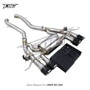 Tubo Intermedio OEM con Tubos en Z Impresos en 3D para BMW M2/M3/M4 G80/G82/G87 3.0T 2021- Sistema de Escape Boska Más Reciente, Tubo SUS304 - Product Image 5