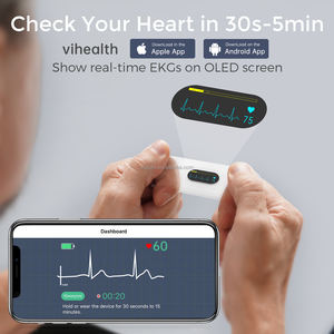 Viatom DuoEK S Single-lead Personal Ekg Monitor Instant Ecg Measurement and Analysis <strong>Connection</strong> Mobile Ecg Monitor - Product Image 2