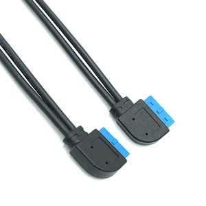 สายดาต้า PVC สำหรับคอมพิวเตอร์ รุ่น Maoye Angel 20 พิน แบบตรง 20 พิน พร้อมพอร์ต USB3.0 คู่ รองรับการชาร์จเร็ว 3A - Product Image 4