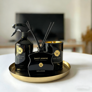 WELLNESS Nuevo Diseño de Alta Gama, Juego de Regalo de Velas Aromáticas Decorativas, Difusor de Aroma de Rosas de Lujo <span class=keywords><strong>para</strong></span> el Hogar, <span class=keywords><strong>para</strong></span> Fiestas y Eventos - Product Image 2
