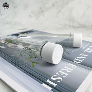 120*22mm provetta in plastica trasparente per animali domestici con cappuccio a prova di bambino per prodotti al dettaglio - Product Image 1