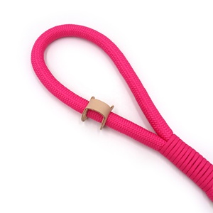 Tendenze imminenti cosa vendere su guinzagli per animali domestici in poliestere tiktok corda guinzagli per cani colorati per cani di grossa taglia per cani pesanti guinzagli per animali domestici - Product Image 5