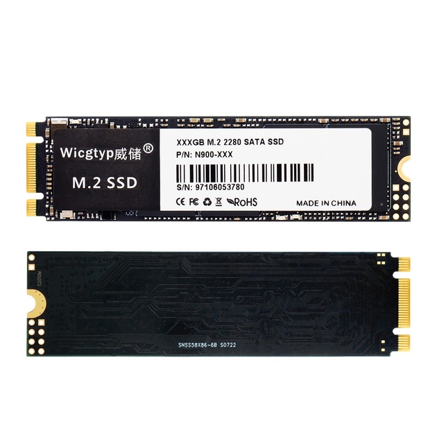 M.2 Sata SSD NGFF 2TB 1TB 128GB 256GB 512GB 120 Solid State Disk SSD M2 for Laptop Computer PC Hard Drive