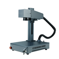 Máquina de Marcado y Grabado Láser de Fibra Multifuncional Portátil de Sobremesa para Metal, Acero Inoxidable y Plástico con Posicionamiento de Luz Roja