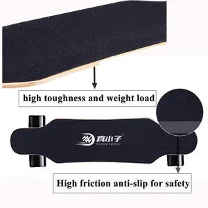 Skateboard Panjang skateboard kayu profesional penjualan terbaik papan panjang lengkap dengan roda Pu