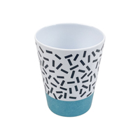 Usine 2023 conception populaire tasses en plastique tasses à thé tasse en mélamine