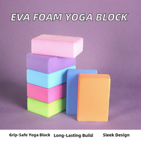 Heim-Fitnessgeräte Yier Qiang EVA-001 Natürlicher Eva-Schaumstoff Rutschfester Fitness-Yoga-Block Premium Weicher Yoga-Ziegel Universal