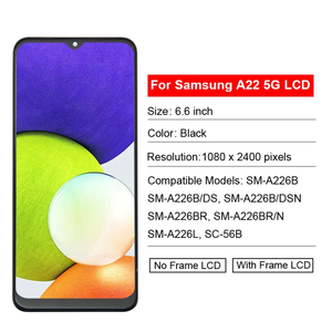 A226B 6.6นิ้วจอแอลซีดีระบบสัมผัสแสดงผลการเปลี่ยนโทรศัพท์มือถือสำหรับซัมซุง SM-A226B A226L <span class=keywords><strong>A22</strong></span> A226 5g - Product Image 2