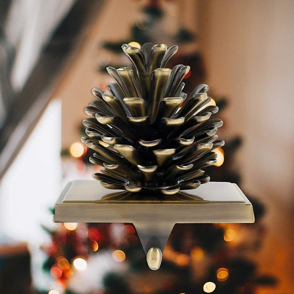 Pine Cones Stocking Holders
